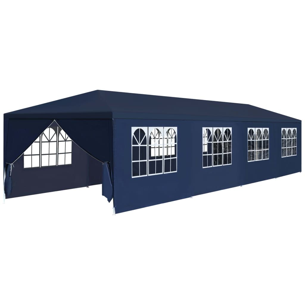 Gazebo da Giardino Blu Resistente All'acqua ed ai Raggi UV 3x12 m in Gazebo Esplodia - Napoli, commercioVirtuoso.it