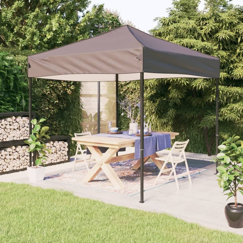 Tenda per Feste Design Pieghevole Tortora Telaio in Acciaio 2x2 m in Gazebo Esplodia - Napoli, commercioVirtuoso.it