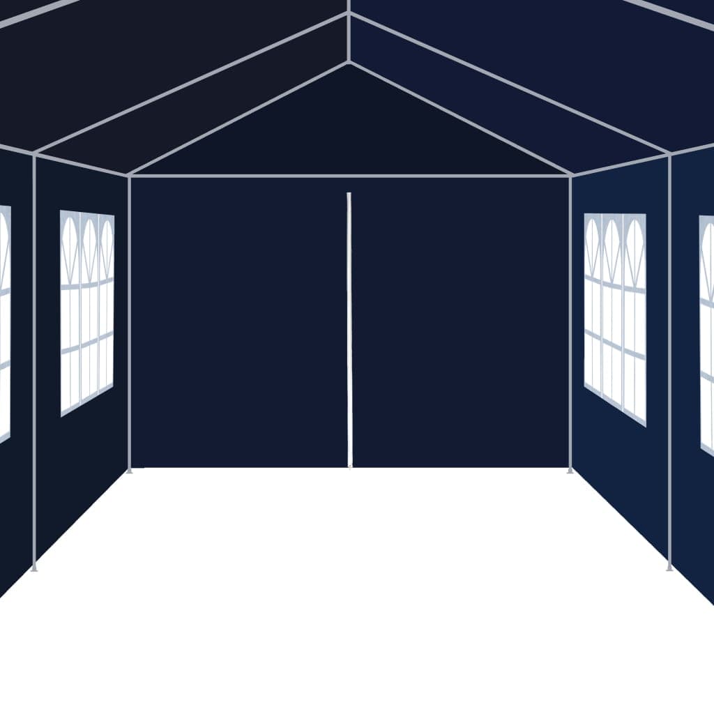Gazebo da Giardino Blu Resistente All'acqua ed ai Raggi UV  3x12 m in Gazebo Esplodia - Napoli, commercioVirtuoso.it