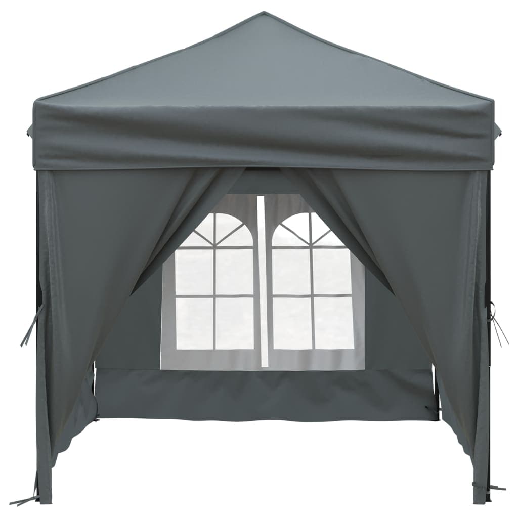 Tenda per Feste Pieghevole con Pareti Laterali Antracite Telaio in Acciaio 2x2 m in Tende per eventi e tendoni Esplodia - Napoli, commercioVirtuoso.it