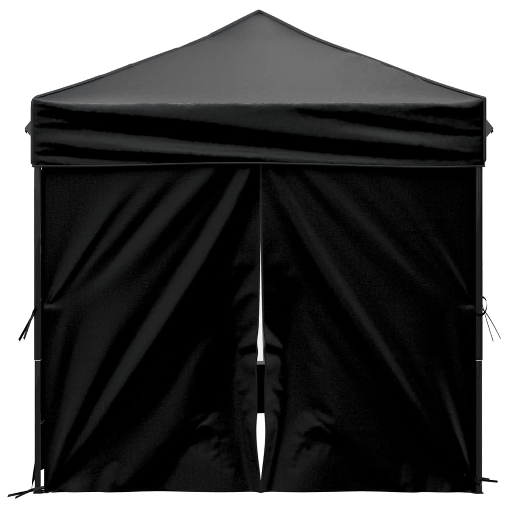 Tenda per Feste Nera Pieghevole con Pareti Laterali Tessuto Oxford 2x2 m in Gazebo Esplodia - Napoli, commercioVirtuoso.it