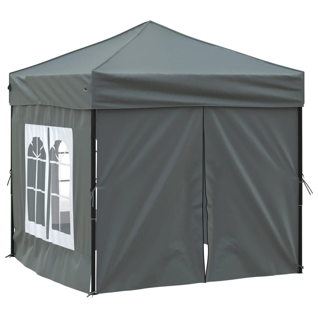 Tenda per Feste Pieghevole con Pareti Laterali Antracite Telaio in Acciaio 2x2 m in Tende per eventi e tendoni Esplodia - Napoli, commercioVirtuoso.it