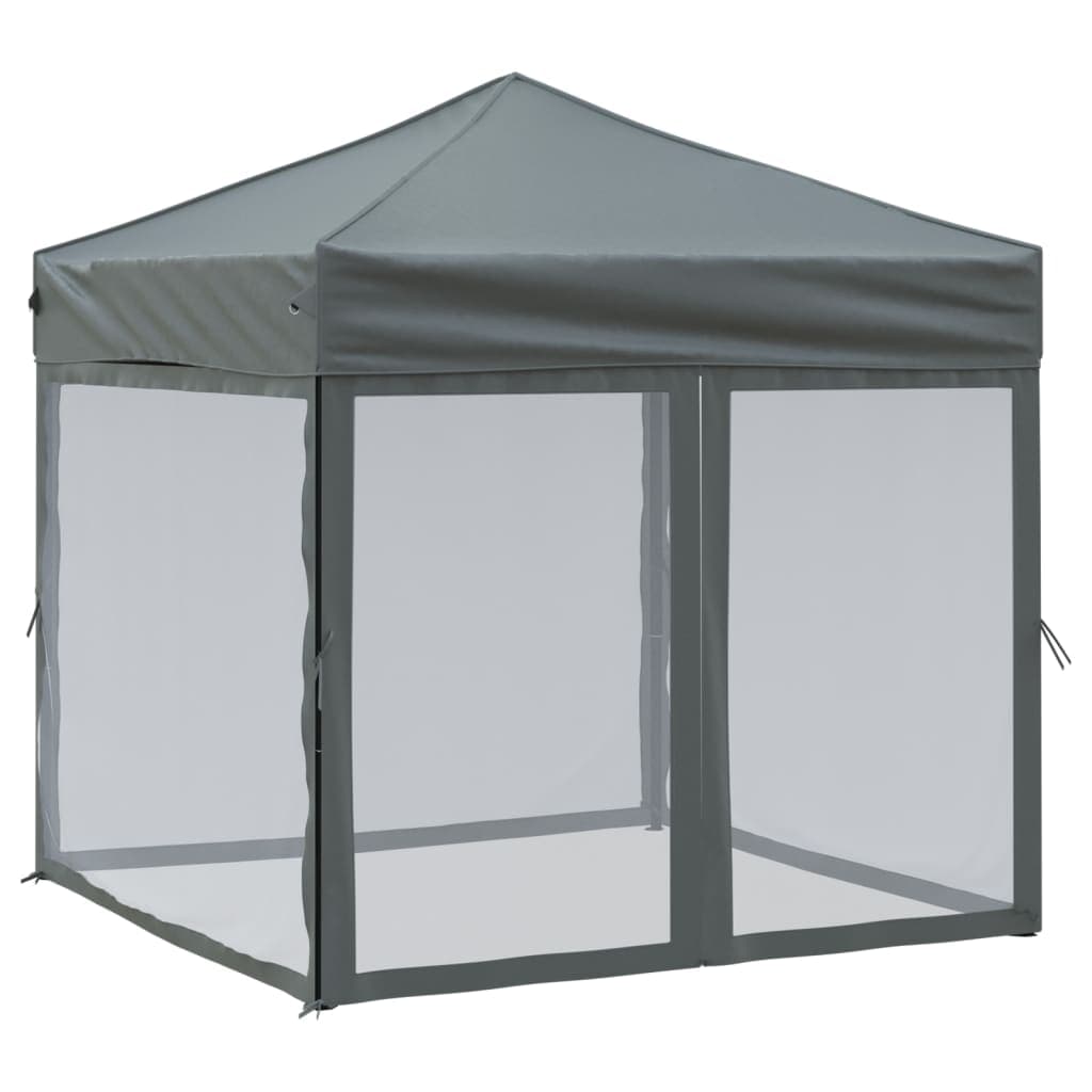 Tenda per Feste Pieghevole con Pareti Laterali Antracite Tessuto Oxford 2x2 m in Tende per eventi e tendoni Esplodia - Napoli, commercioVirtuoso.it