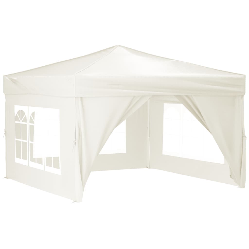 Tenda per Feste Crema Pieghevole con Pareti Laterali Telaio in Acciaio 3x3 m in Tende per eventi e tendoni Esplodia - Napoli, commercioVirtuoso.it