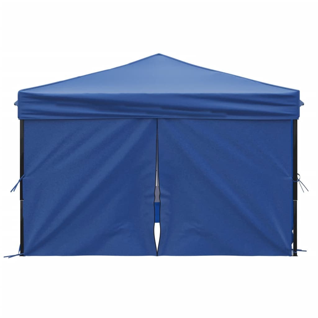 Tenda per Feste Blu Pieghevole con Pareti Laterali Telaio in Acciaio 3x3 m in Gazebo Esplodia - Napoli, commercioVirtuoso.it
