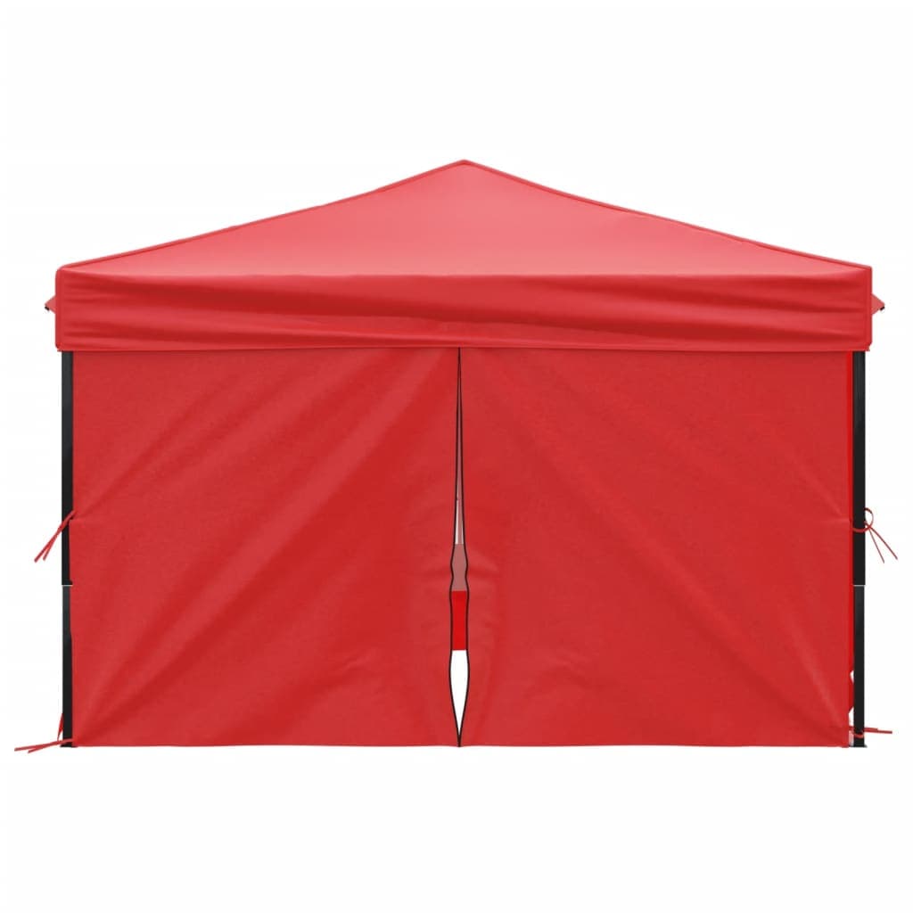 Tenda per Feste Rossa Pieghevole con Pareti Laterali Telaio in Acciaio 3x3 m in Tende per eventi e tendoni Esplodia - Napoli, commercioVirtuoso.it