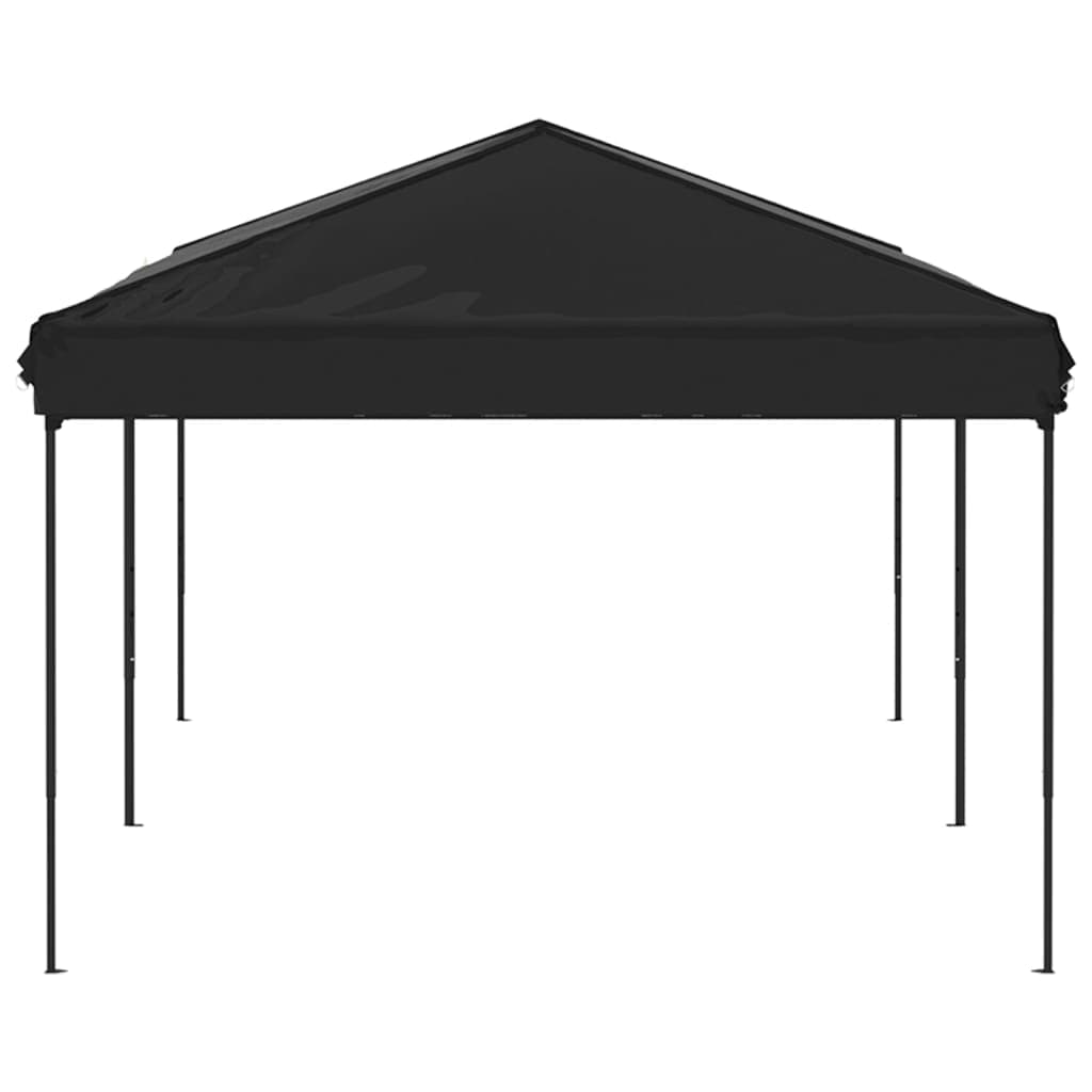 Tenda per Feste Nera Design Pieghevole Tessuto Oxford Telaio in Acciaio 3x6 m in Gazebo Esplodia - Napoli, commercioVirtuoso.it