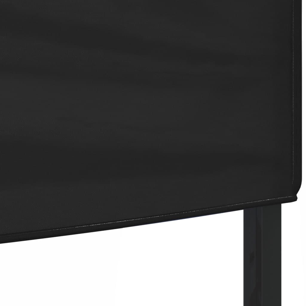 Tenda per Feste Nera Design Pieghevole Tessuto Oxford Telaio in Acciaio 3x6 m in Gazebo Esplodia - Napoli, commercioVirtuoso.it