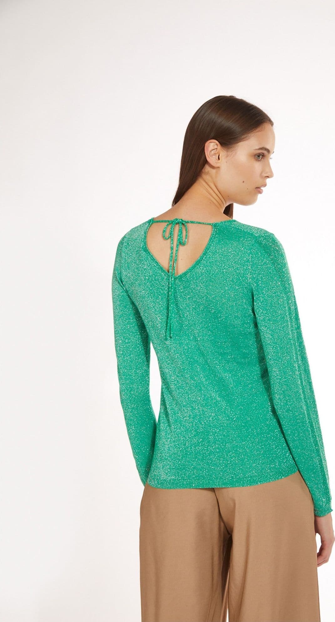 MAGLIA MANICA LUNGA CON LUREX in T-shirt 3A Moda Mare Sport - Bellaria Igea Marina, commercioVirtuoso.it