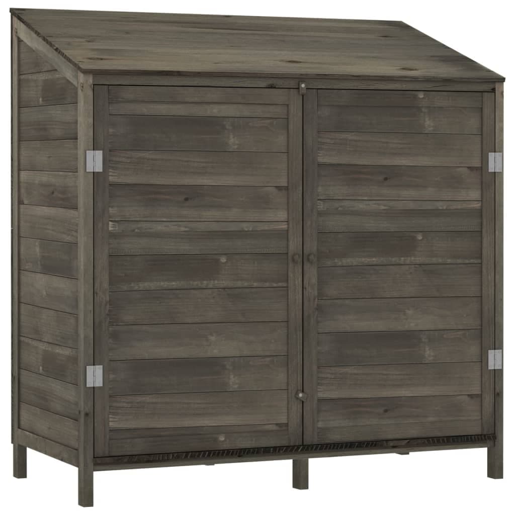 Capanno Porta Attrezzi da Giardino Antracite Legno Massello Robusto 102x52x112cm in Capanni Esplodia - Napoli, commercioVirtuoso.it
