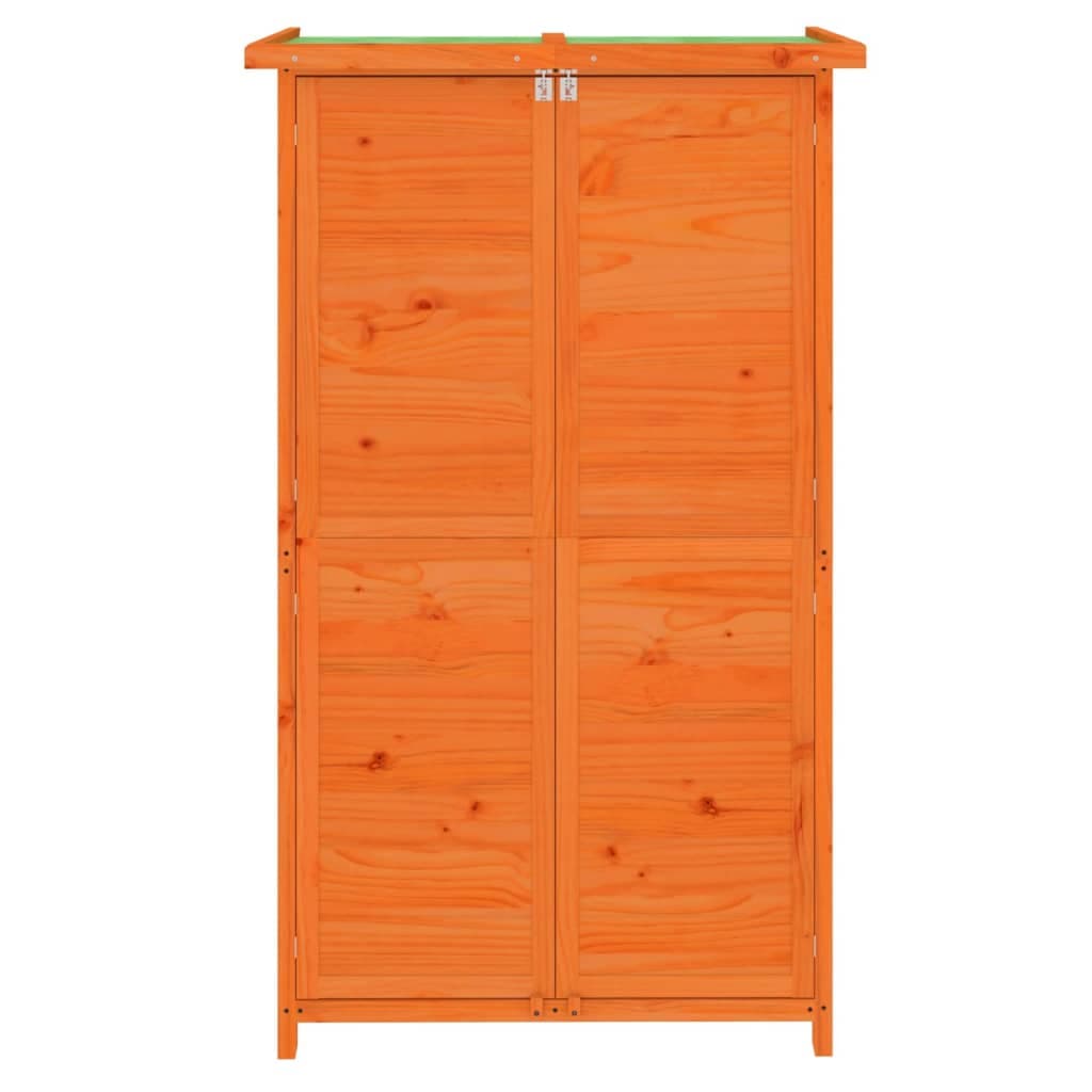 Rimessa Porta Attrezzi da Giardino Marrone Legno Massello di Pino  83x57x140 cm in Capanni Esplodia - Napoli, commercioVirtuoso.it