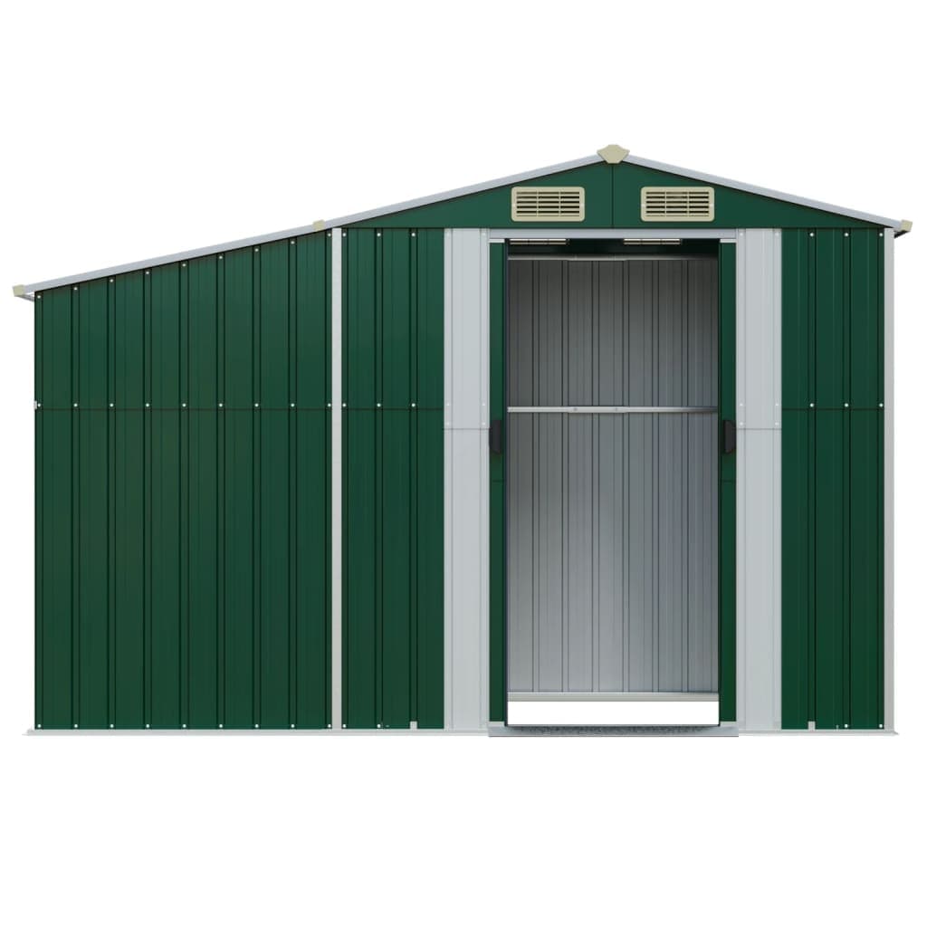 Capanno Porta Attrezzi da Giardino Verde in Acciaio Zincato 277x93x179cm in Capanni Esplodia - Napoli, commercioVirtuoso.it