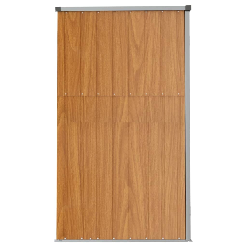 Capanno per Attrezzi Marrone in Acciaio Zincato Design Inclinato  225x89x161 cm in Capanni Esplodia - Napoli, commercioVirtuoso.it