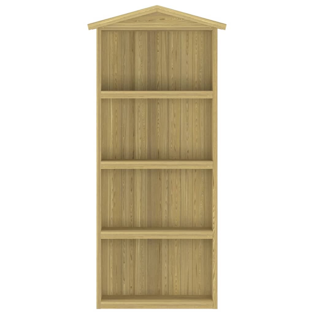 Capanno per Attrezzi da Giardino in Legno Pino Impregnato Verde 87x33x222cm in Capanni Esplodia - Napoli, commercioVirtuoso.it