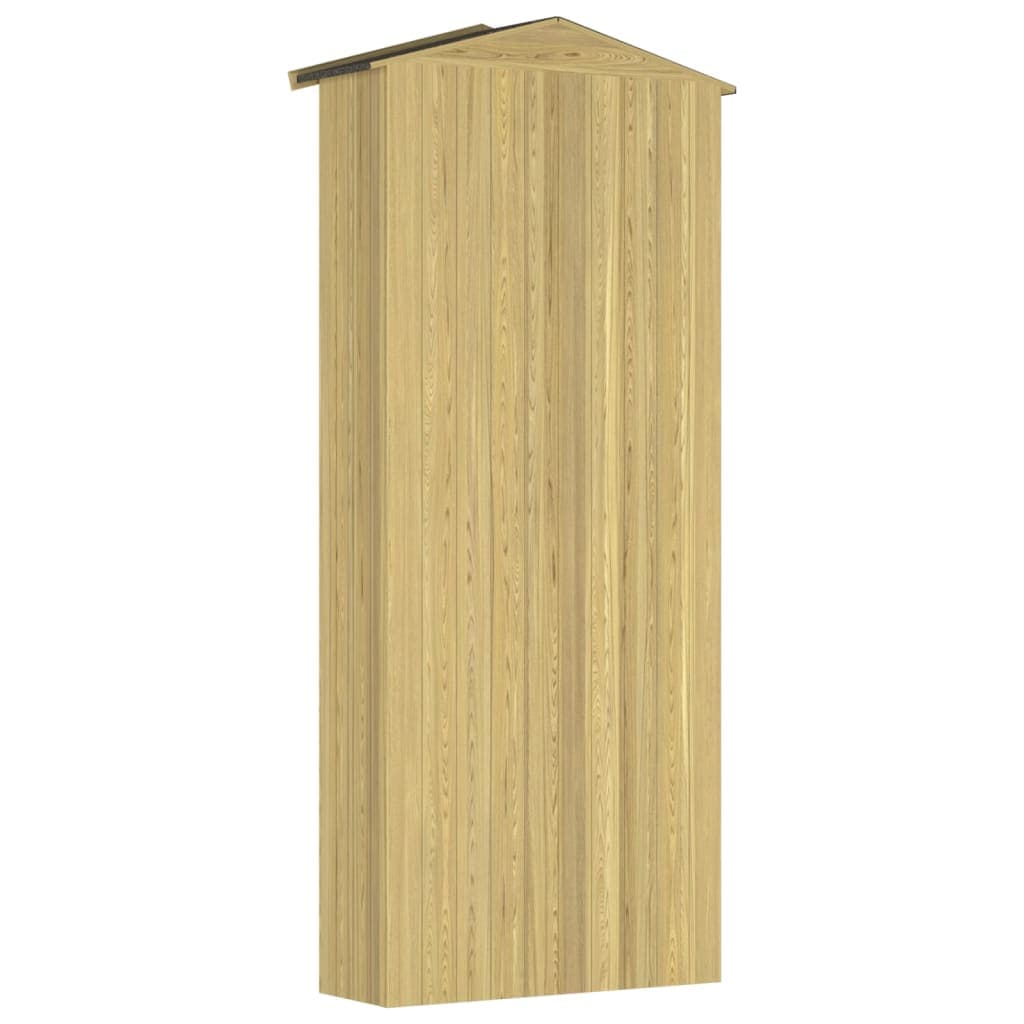 Capanno per Attrezzi da Giardino in Legno Pino Impregnato Verde 87x33x222cm in Capanni Esplodia - Napoli, commercioVirtuoso.it