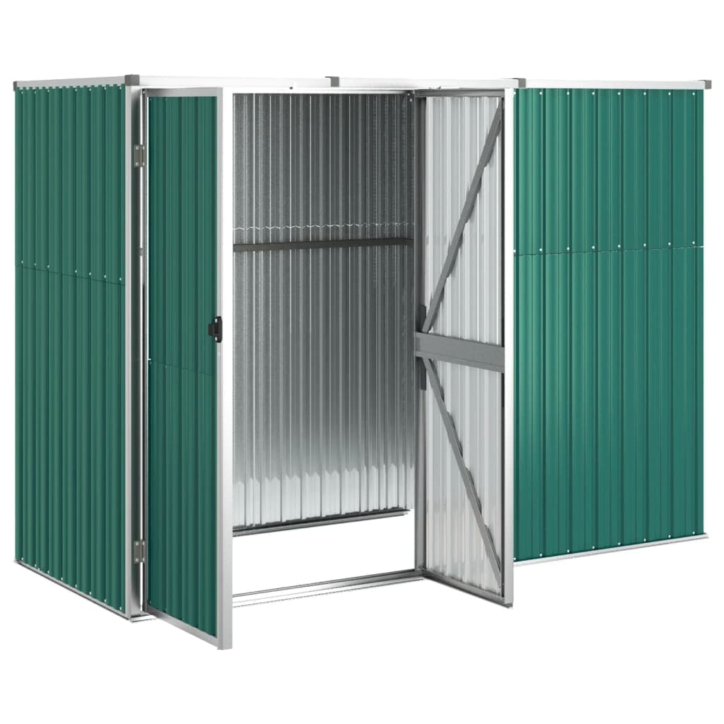 Capanno per Attrezzi Verde in Acciaio Zincato e Metallo 225x89x161 cm in Capanni Esplodia - Napoli, commercioVirtuoso.it