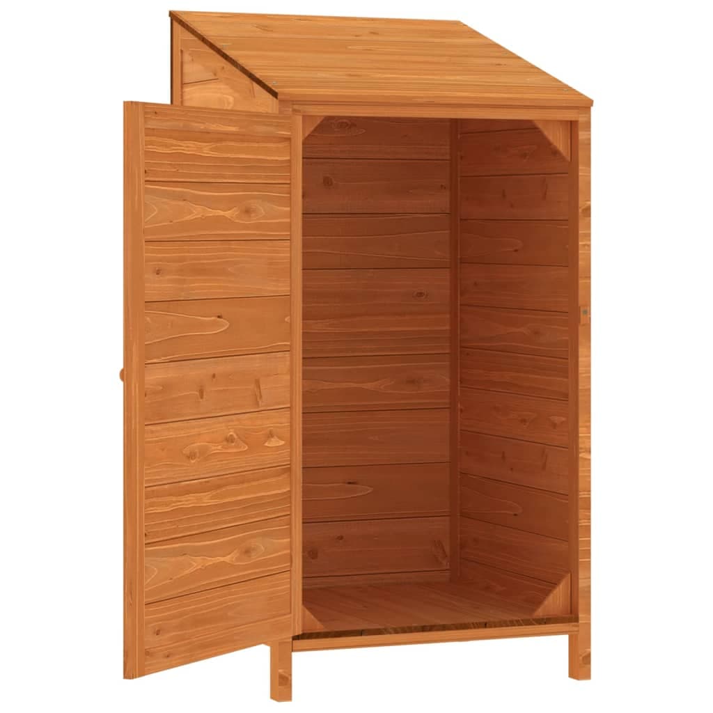 Capanno Porta Attrezzi da Giardino Marrone Legno Massello di Abete 55x52x112cm in Capanni Esplodia - Napoli, commercioVirtuoso.it