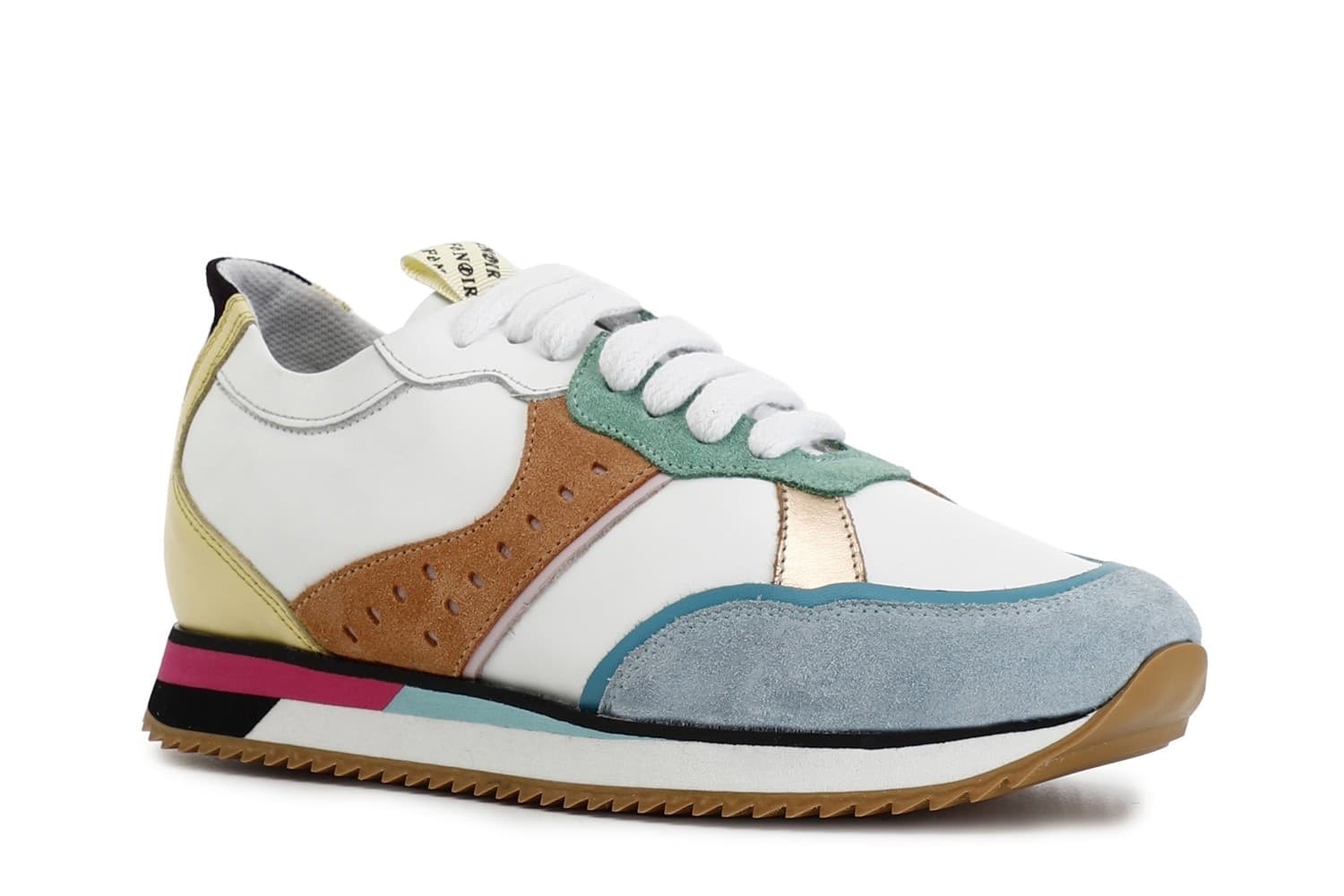 SNEAKERS IN PELLE MULTICOLOR in Sneaker casual 3A Moda Mare Sport - Bellaria Igea Marina, commercioVirtuoso.it