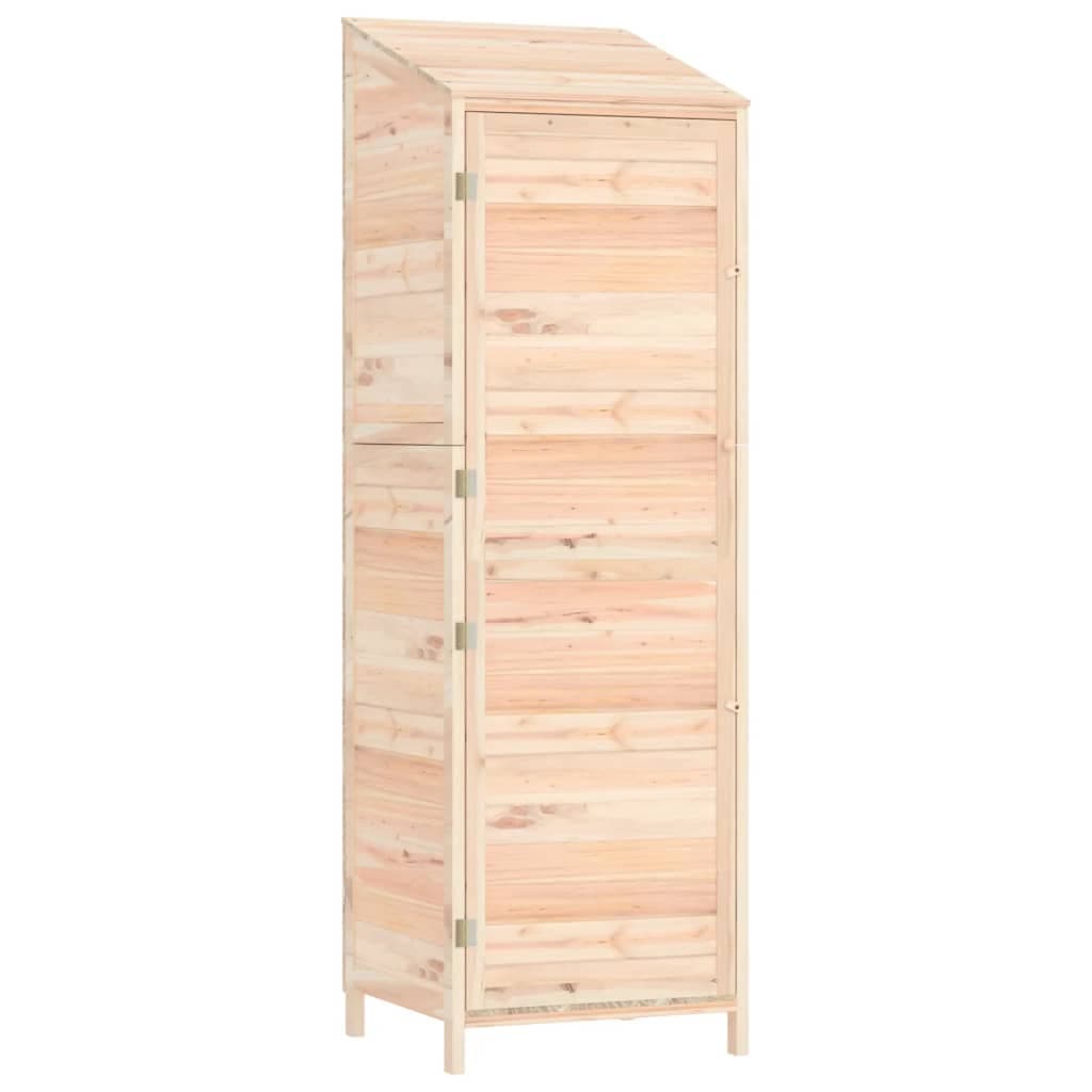 Capanno Porta Attrezzi da Giardino in Legno Massello di Abete 55x52x174,5 cm in Capanni Esplodia - Napoli, commercioVirtuoso.it