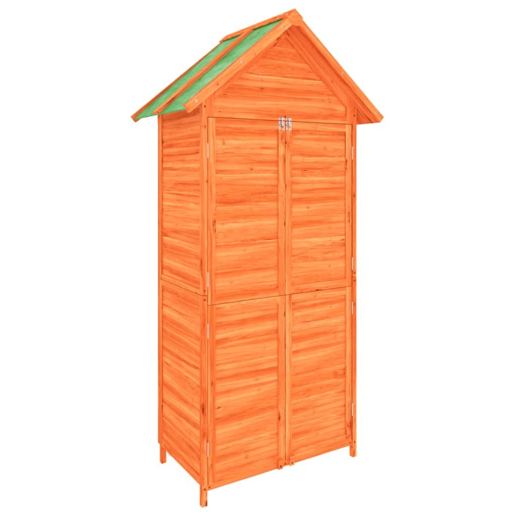 Rimessa Porta Attrezzi da Giardino Marrone Legno Tetto Antipioggia 89x52,5x175cm in Capanni Esplodia - Napoli, commercioVirtuoso.it