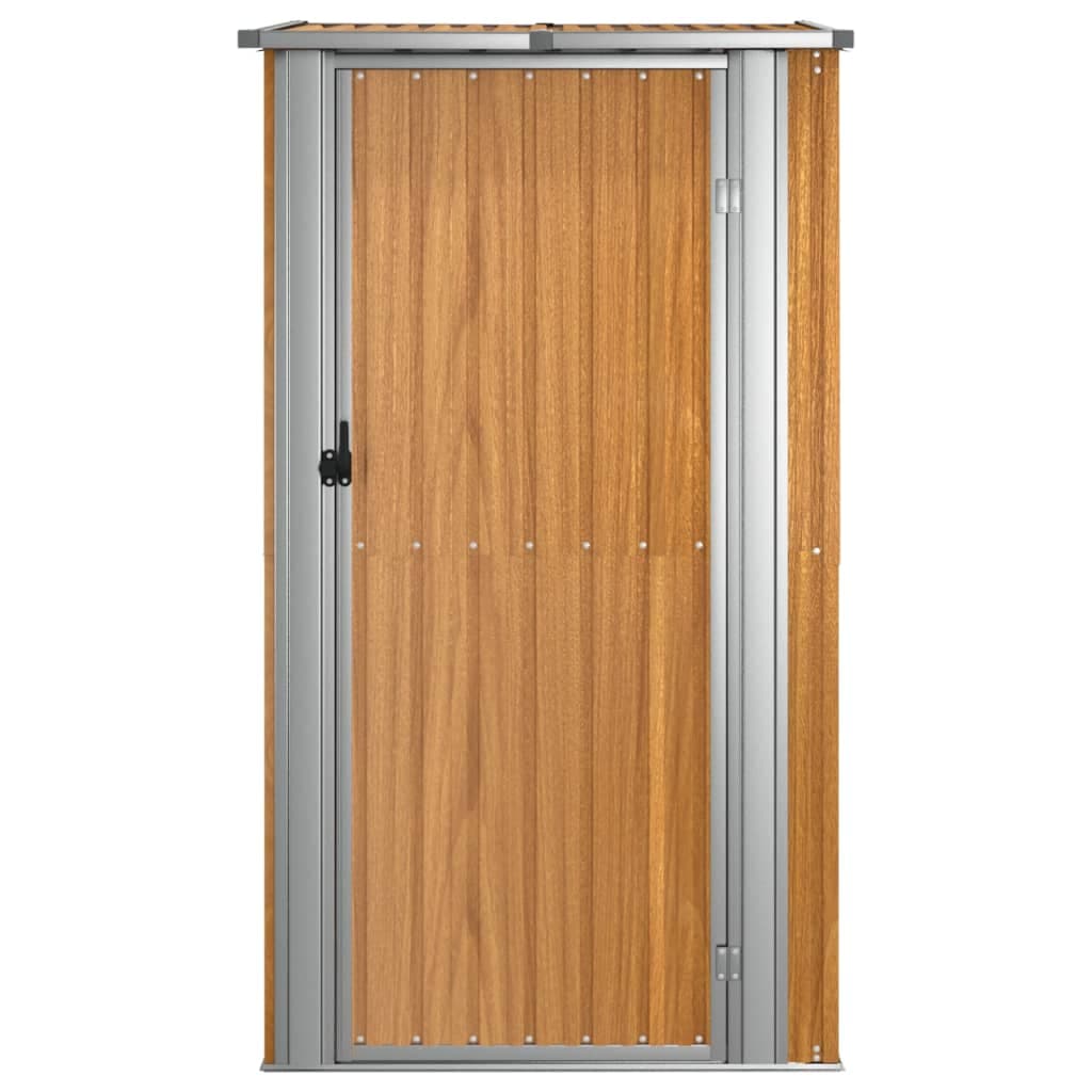 Capanno Porta Attrezzi da Giardino Marrone Acciaio Zincato 118,5x97x209,5 cm in Capanni Esplodia - Napoli, commercioVirtuoso.it