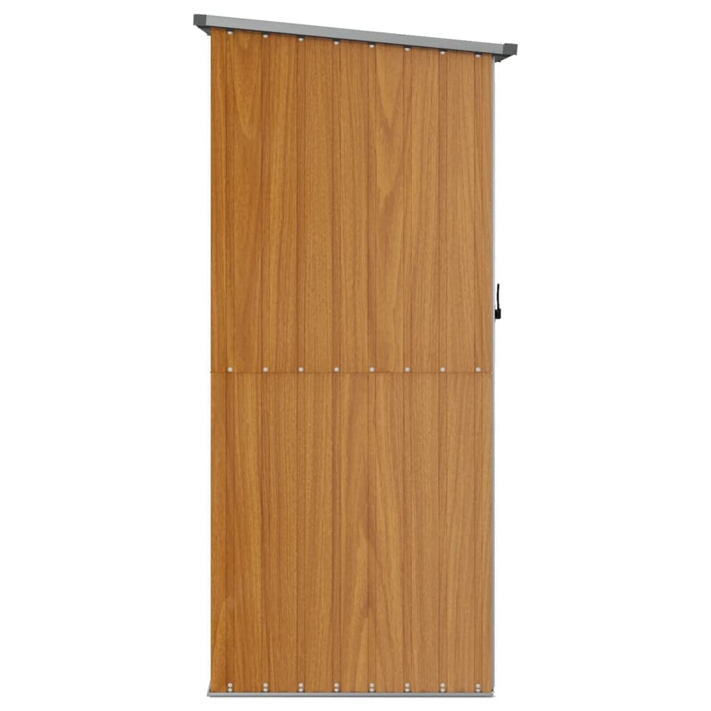 Capanno Porta Attrezzi da Giardino Marrone Acciaio Zincato 118,5x97x209,5 cm in Capanni Esplodia - Napoli, commercioVirtuoso.it