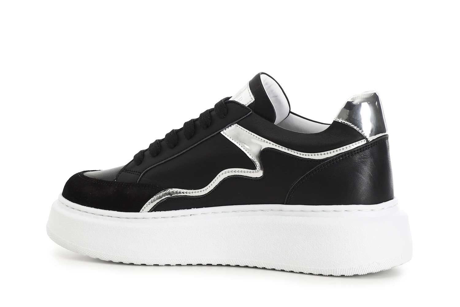 SNEAKERS IN PELLE CON DETTAGLIO SPECCHIO in Sneaker casual 3A Moda Mare Sport - Bellaria Igea Marina, commercioVirtuoso.it