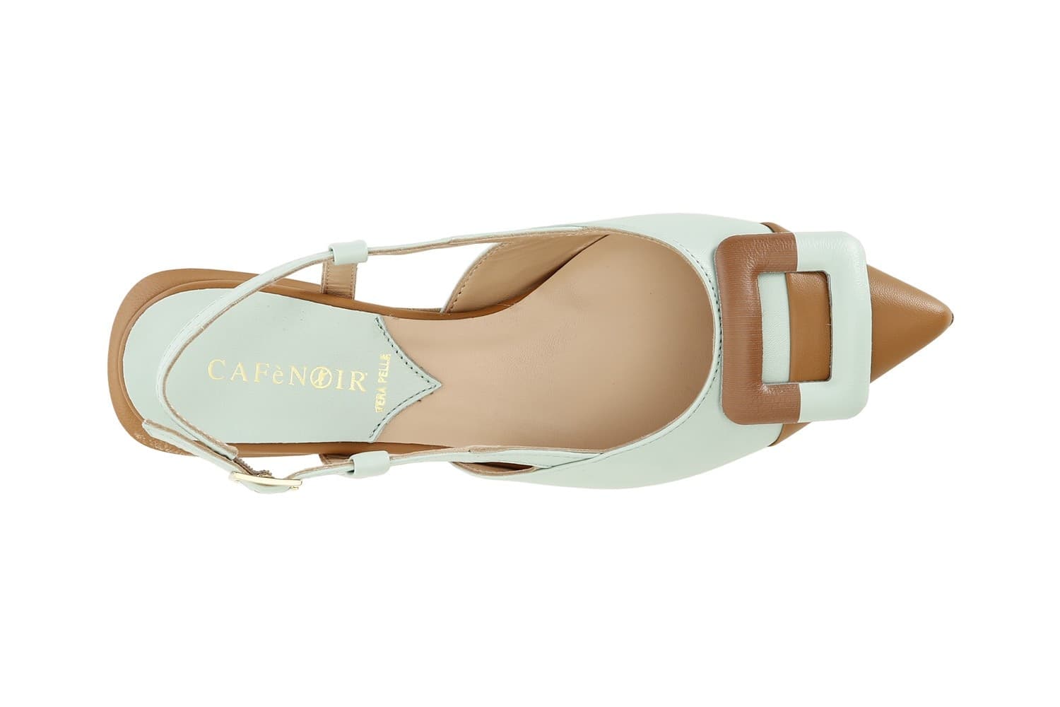BALLERINA APERTA DIETRO IN PELLE in Ballerine 3A Moda Mare Sport - Bellaria Igea Marina, commercioVirtuoso.it