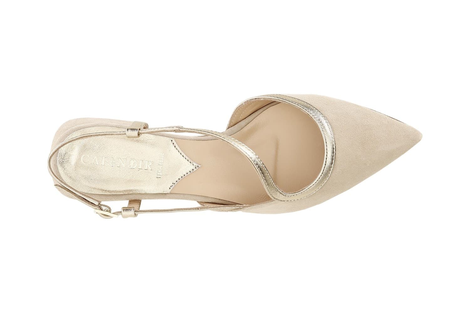 BALLERINA IN CAMOSCIO ASIMMETRICA APERTA DIETRO in Ballerine 3A Moda Mare Sport - Bellaria Igea Marina, commercioVirtuoso.it