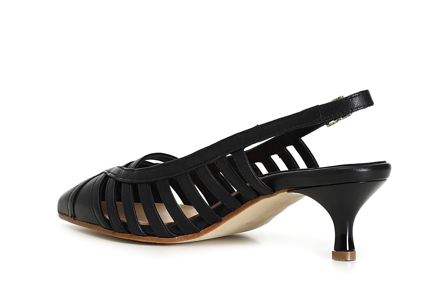 SCARPE GABBIA APERTE DIETRO IN PELLE in Sandali moda 3A Moda Mare Sport - Bellaria Igea Marina, commercioVirtuoso.it