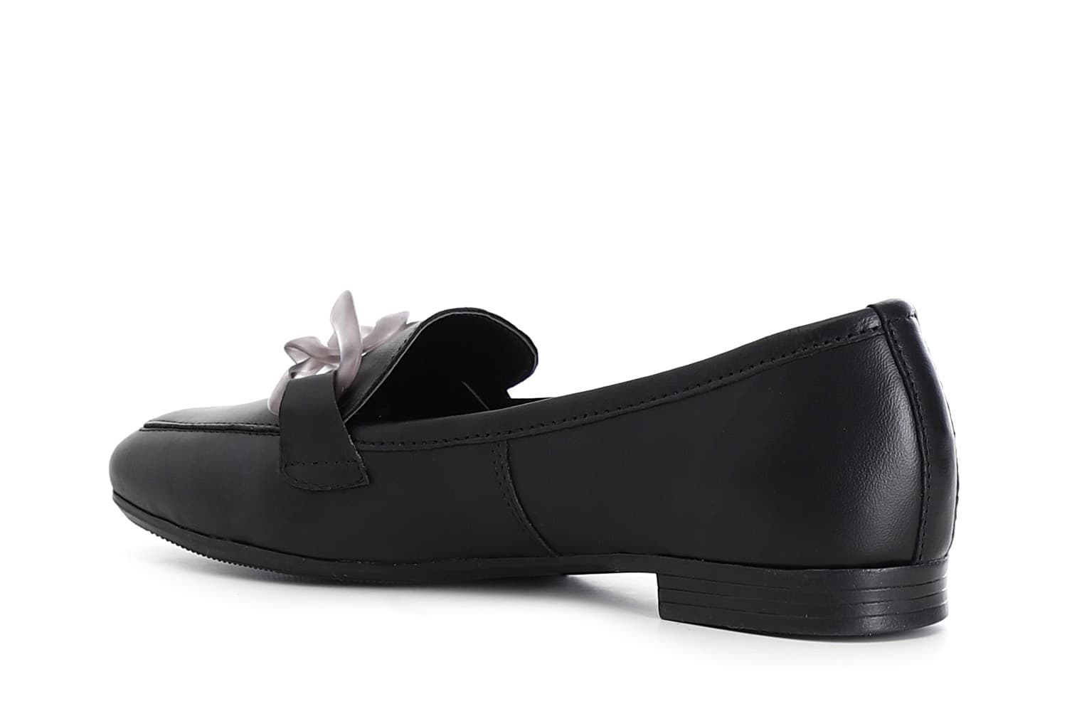 MOCASSINO IN PELLE CON CATENA in Loafer e mocassini 3A Moda Mare Sport - Bellaria Igea Marina, commercioVirtuoso.it