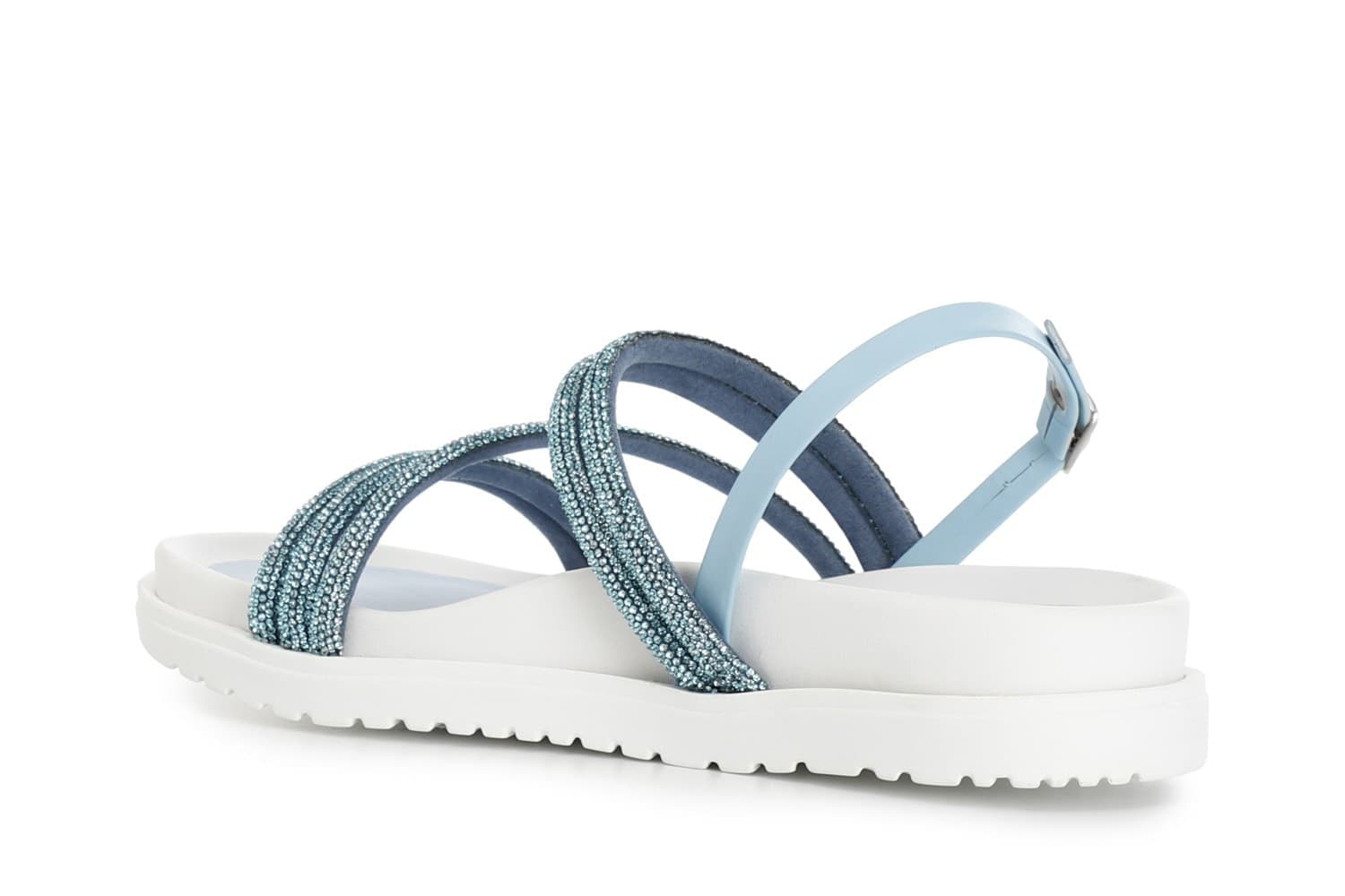 SANDALO FASCE CON STRASS in Sandali moda 3A Moda Mare Sport - Bellaria Igea Marina, commercioVirtuoso.it