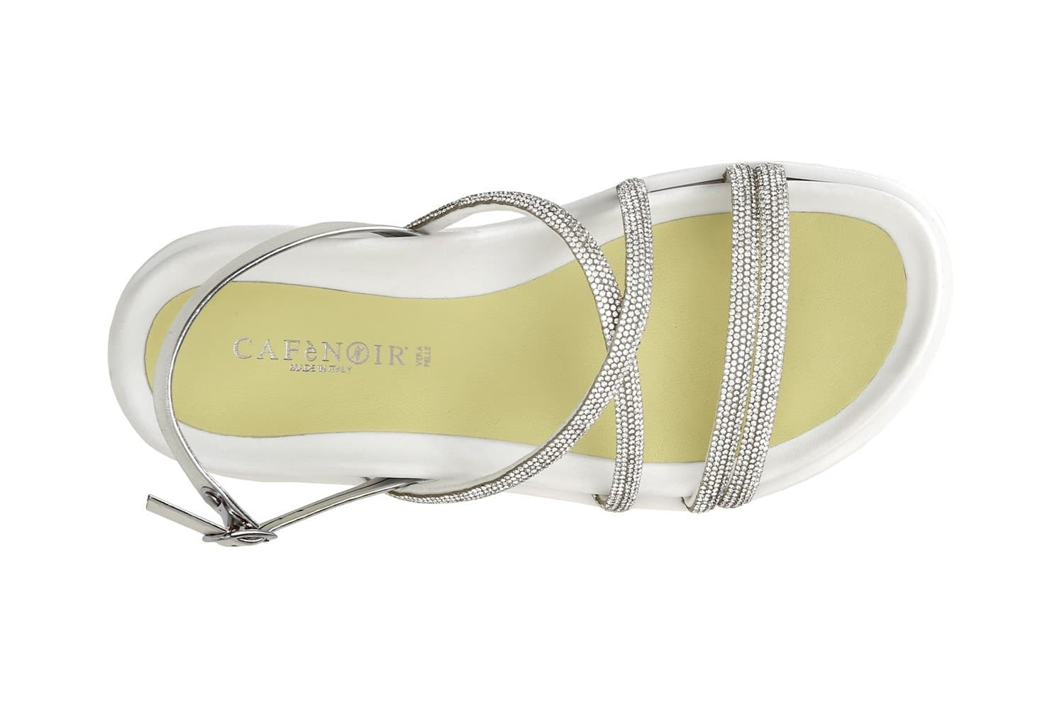 SANDALO DUE FASCE PIU' INCROCIO STRASS in Sandali moda 3A Moda Mare Sport - Bellaria Igea Marina, commercioVirtuoso.it