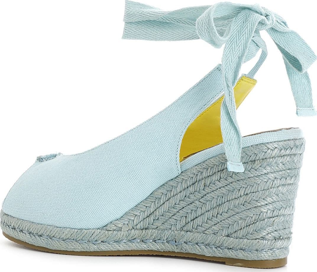 SCARPE APERTE IN CANVAS SU ZEPPA CORDA in Sandali moda 3A Moda Mare Sport - Bellaria Igea Marina, commercioVirtuoso.it