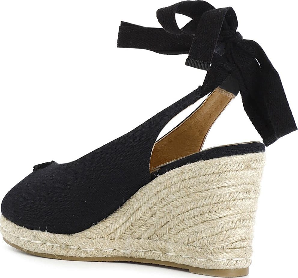 SCARPE APERTE IN CANVAS SU ZEPPA CORDA in Sandali moda 3A Moda Mare Sport - Bellaria Igea Marina, commercioVirtuoso.it