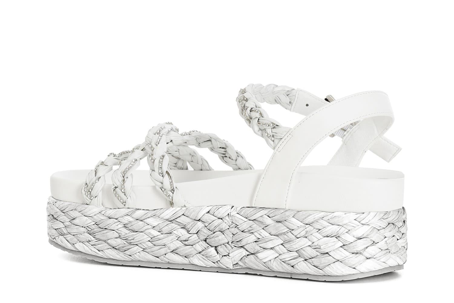 SANDALO GILDA 3 FASCE CON STRASS in Sandali moda 3A Moda Mare Sport - Bellaria Igea Marina, commercioVirtuoso.it