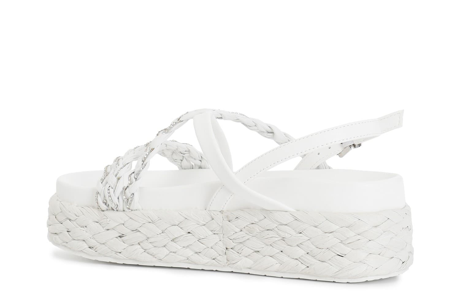 SANDALO ASIMMETRICO CON STRASS in Sandali moda 3A Moda Mare Sport - Bellaria Igea Marina, commercioVirtuoso.it