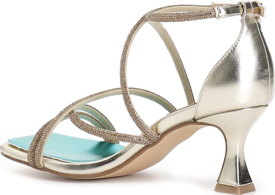 SANDALO DOPPIO INCROCIO CON STRASS in Sandali moda 3A Moda Mare Sport - Bellaria Igea Marina, commercioVirtuoso.it