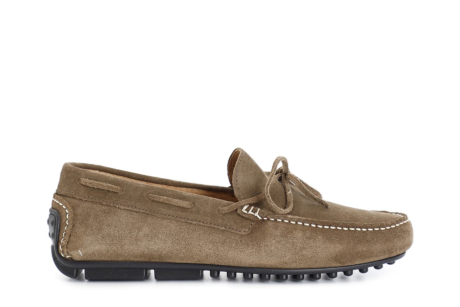 MOCASSINO IN PELLE SCAMOSCIATA in Loafer e mocassini 3A Moda Mare Sport - Bellaria Igea Marina, commercioVirtuoso.it