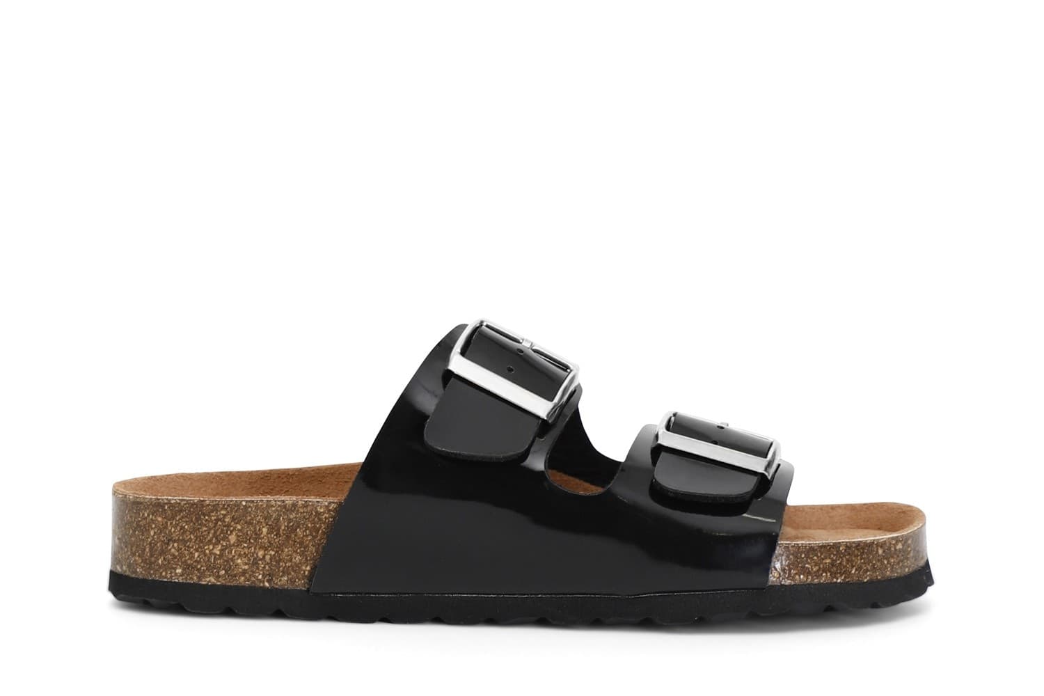 CIABATTA 2 FASCE IN VERNICE CON FIBBIA in Sandali moda 3A Moda Mare Sport - Bellaria Igea Marina, commercioVirtuoso.it
