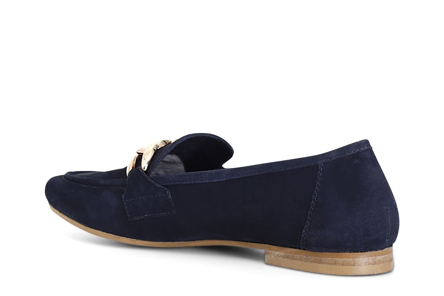 MOCASSINO IN PELLE SCAMOSCIATACON CATENA in Loafer e mocassini 3A Moda Mare Sport - Bellaria Igea Marina, commercioVirtuoso.it