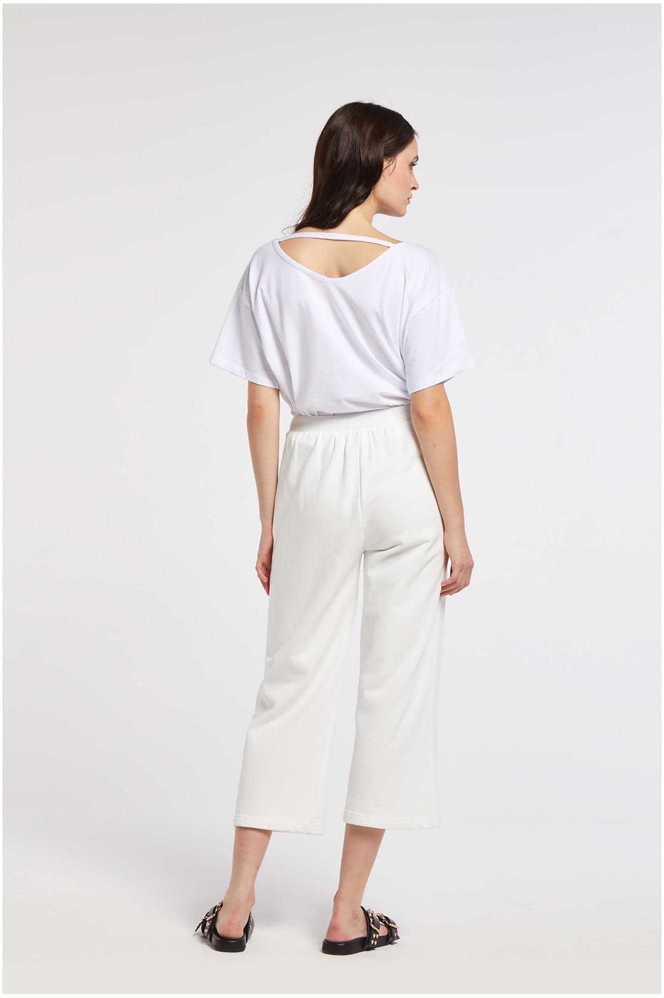 PANTALONE COULOTTE IN FELPA in Pantaloni sportivi 3A Moda Mare Sport - Bellaria Igea Marina, commercioVirtuoso.it