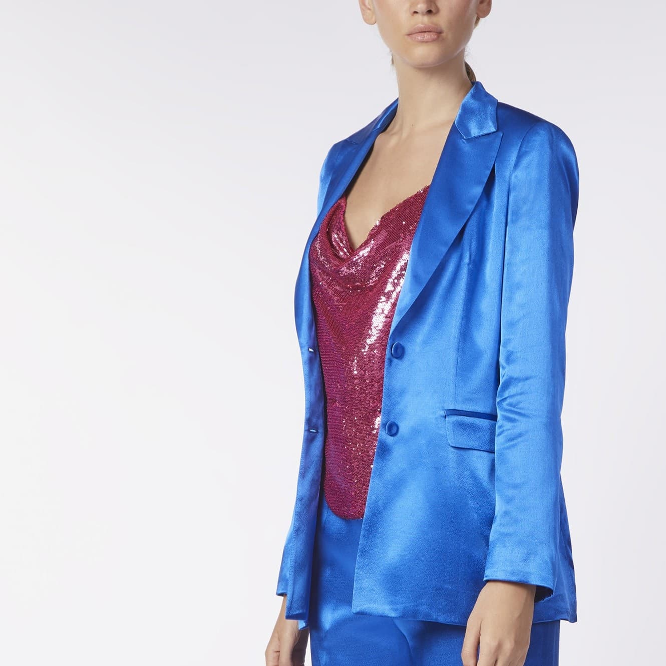 GIACCA IN RASO DUE BOTTONI in Giacche da abito e blazer 3A Moda Mare Sport - Bellaria Igea Marina, commercioVirtuoso.it