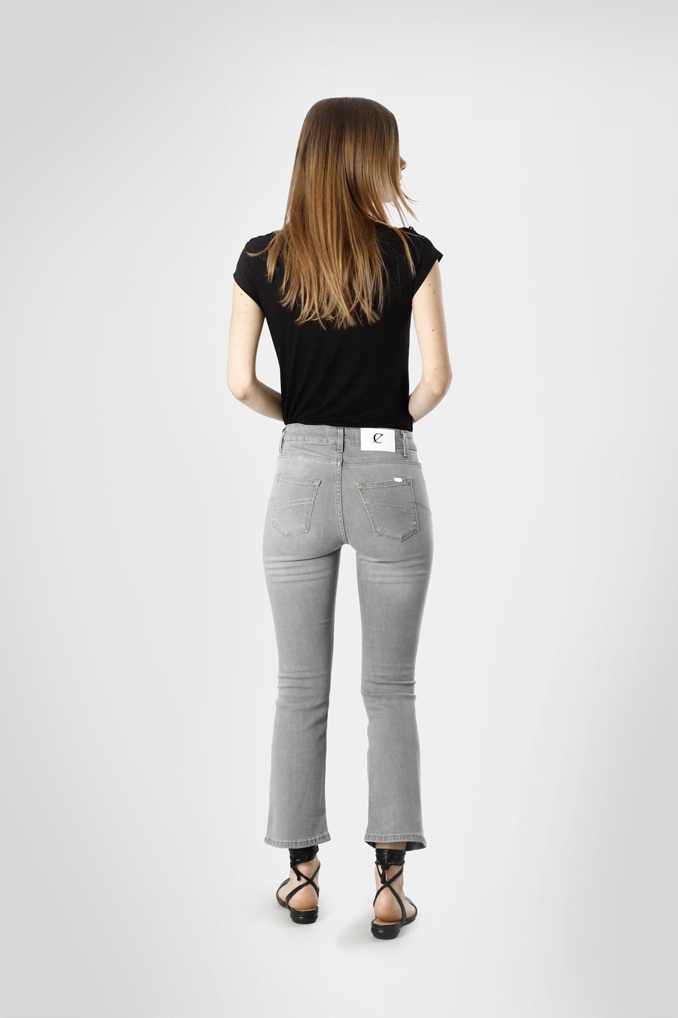 DENIM CROPPED FLARE in Jeans 3A Moda Mare Sport - Bellaria Igea Marina, commercioVirtuoso.it