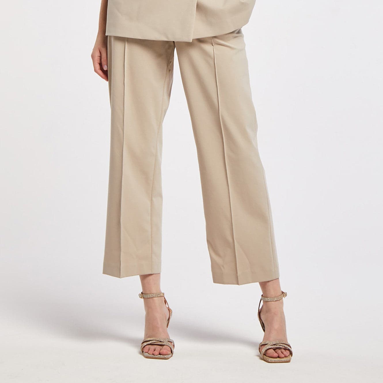 PANTALONE PALAZZO ELASTICIZZATO in Pantaloni 3A Moda Mare Sport - Bellaria Igea Marina, commercioVirtuoso.it