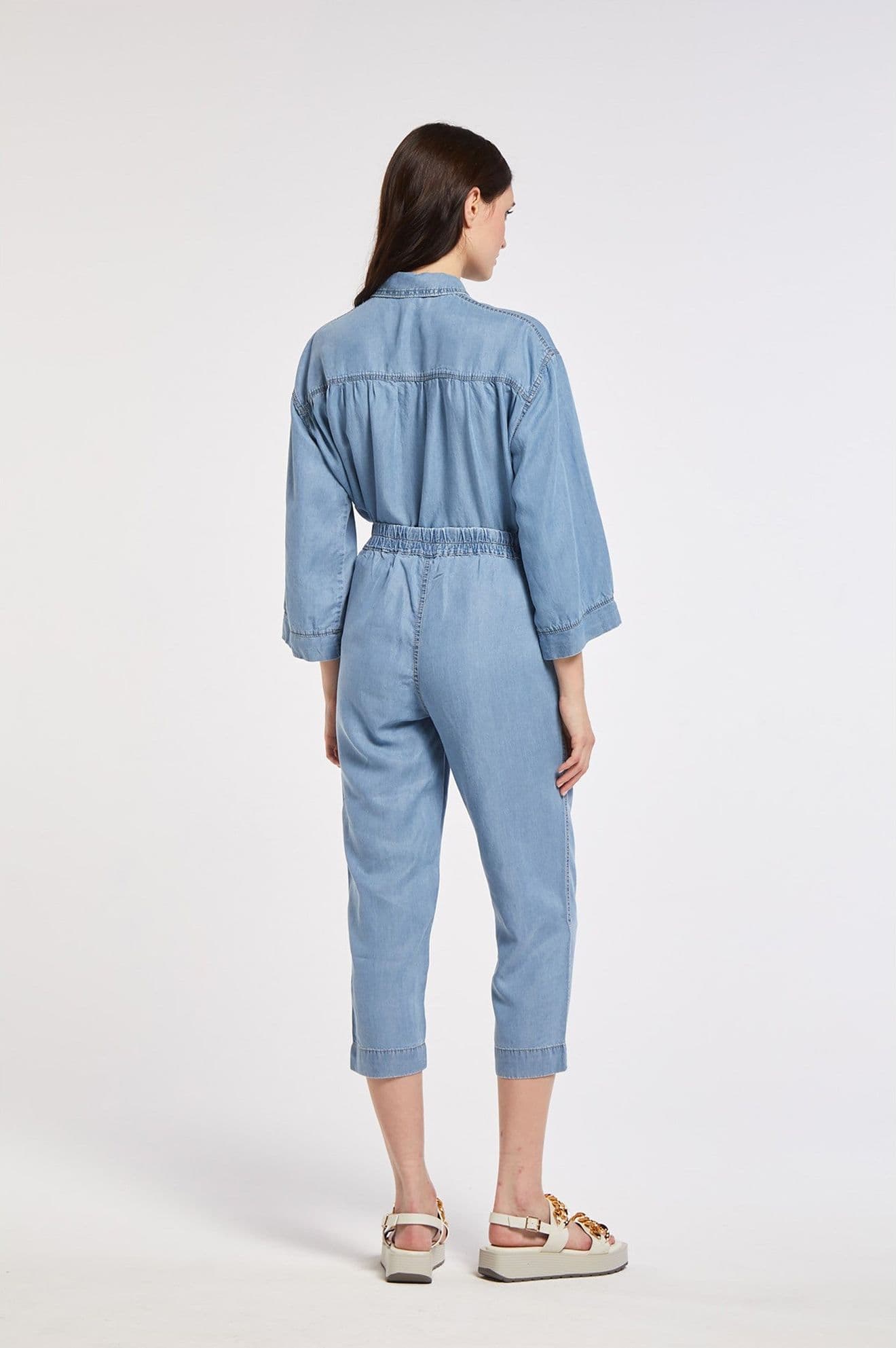 JOGGER CON VITA ELASTICATA in Pantaloni 3A Moda Mare Sport - Bellaria Igea Marina, commercioVirtuoso.it