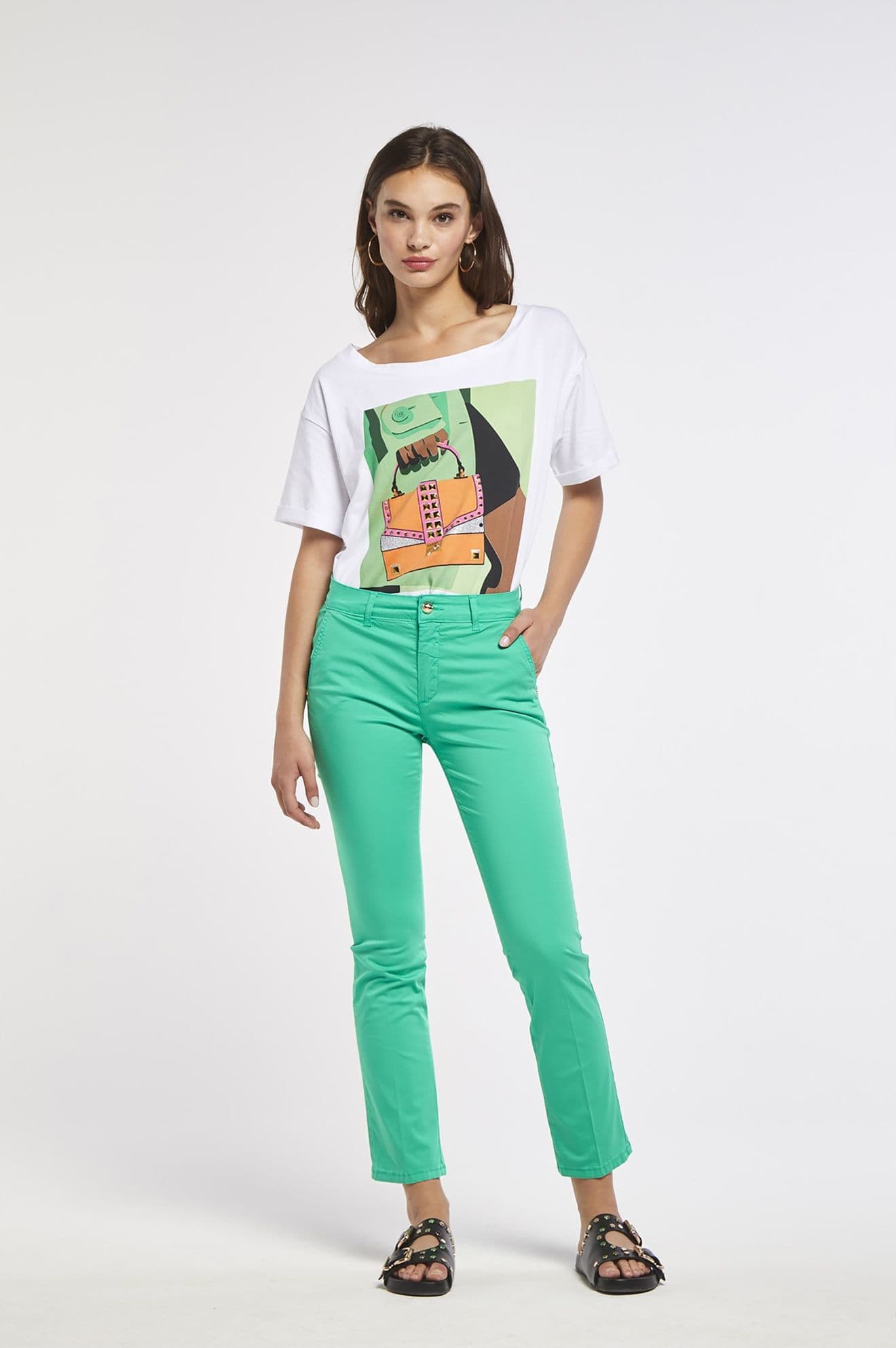 PANTALONE CHINO TINTO CAPO in Pantaloni 3A Moda Mare Sport - Bellaria Igea Marina, commercioVirtuoso.it