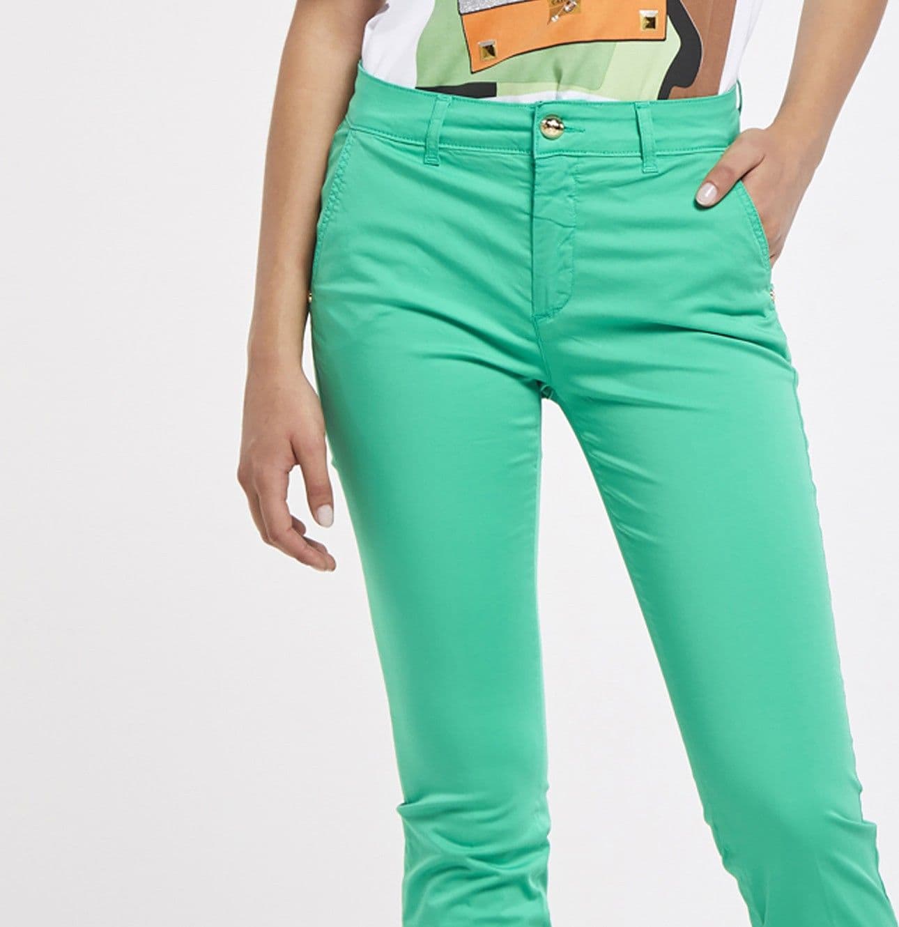 PANTALONE CHINO TINTO CAPO in Pantaloni 3A Moda Mare Sport - Bellaria Igea Marina, commercioVirtuoso.it