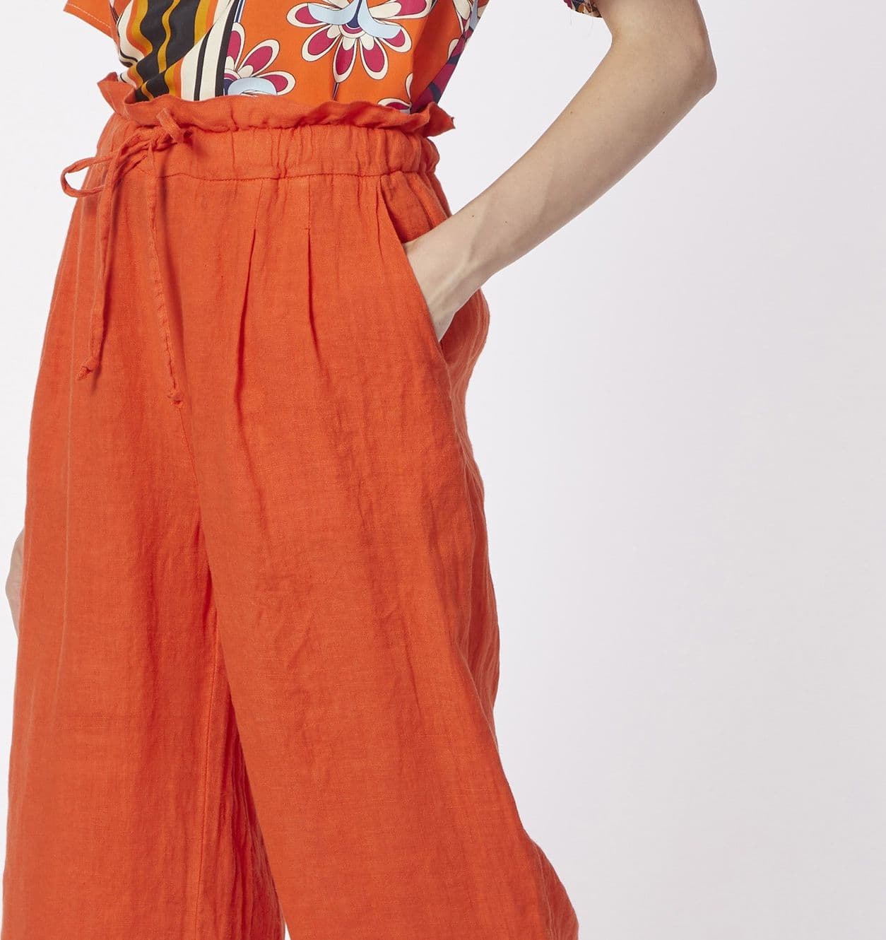 PANTALONE CULOTTE VITA ELASTICATA in Pantaloni 3A Moda Mare Sport - Bellaria Igea Marina, commercioVirtuoso.it