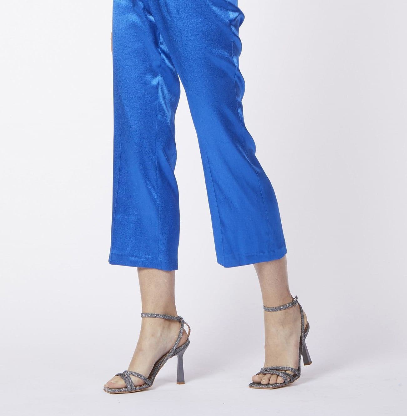 PANTALONE ALLA CAVIGLIA IN RASO in Pantaloni 3A Moda Mare Sport - Bellaria Igea Marina, commercioVirtuoso.it